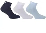 FILA Quarter Socken Unisex, 3 Paar - Kurzsocken, Sport, Logo-Bund, uni, 35-46...