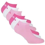 FILA Unisex Sneaker Socken, 6er Pack - Invisible, kurze Socken, Logo (2x 3...