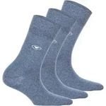TOM TAILOR 3er Pack Damen Socken - Basic, einfarbig Hellblau / 35-38