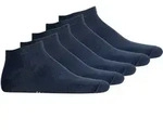 JACK&JONES Herren Sneakersocken 5er Pack - JACDONGO SOCKS, One Size Marineblau 40-46