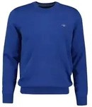 GANT Herren Pullover - CLASSIC COTTON C-NECK, Strickpullover, Rundhals, Baumwolle