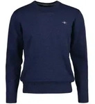 GANT Herren Pullover - CLASSIC COTTON C-NECK, Strickpullover, Rundhals,...