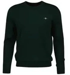 GANT Herren Pullover - CLASSIC COTTON C-NECK, Strickpullover, Rundhals, Baumwolle
