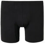 SCHIESSER Herren Boxershorts - Premium Cotton-Shorts, Retro, Baumwoll Stretch Schwarz