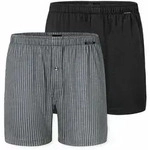 SCHIESSER Herren Jersey-Boxershorts, 2er Pack - 2Pack Boxershorts, Baumwolle,