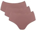 Sloggi Damen Slips, 3er Pack - GO Daily Cotton Midi 3P, Unterhose, Stretch-Baumwolle