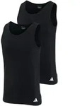 adidas Herren Unterhemden, 2er Pack - Tank Top, Active Flex Cotton, &auml;rmellos,