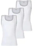 BOSS Herren Unterhemden, 3er Pack, gerippt - Tank Top RibClassic, Rundhals,...
