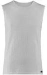 Bruno Banani Herren Tanktop - Check Line 2.0, Rundhals, Polyamid, Karo, Logo,