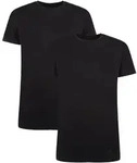 Bamboo basics Herren T-Shirt RUBEN, 2er Pack - Unterhemd, Rundhals, Single...