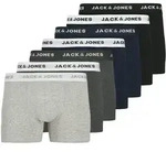 JACK&JONES Herren Boxer Shorts, 7er Pack - JACBASIC TRUNKS, Baumwoll-Stretch