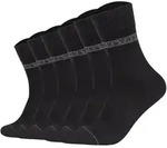 Mustang Herren Socken, 6er Pack - Casual Organic Cotton Socks, Crew Socken, uni
