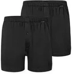 SCHIESSER Herren Jersey-Boxershorts, 2er Pack - 2Pack Boxershorts, Baumwolle,