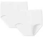 SCHIESSER Herren Slip 2er Pack - Original Doppelripp, Classic, Baumwolle,...