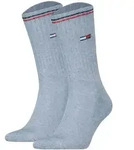 TOMMY HILFIGER Unisex Sportsocken, 2er Pack - UNI Iconic Sock, Tennissocken Hellblau