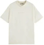 SCOTCH&SODA Herren T-Shirt - Core Logo Front Chest T-Shirt, Rundhals, Kurzarm, Logo,