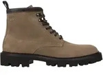BOSS Herren Boots - Julyo Halb sdlt, Schn&uuml;rstiefel, gef&uuml;ttert, Echtleder Beige /
