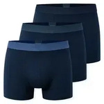 SCHIESSER Herren Boxershorts, 3er Pack - "95/5", Trunks, Cotton Stretch, Logobund