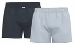 Seidensticker Herren Web-Boxershorts, 2er Pack - Boxer 2-Pack, Baumwolle, Logo...