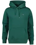 GANT Herren Hoodie - REGULAR SHIELD HOODIE, Kapuzen-Sweatshirt, Baumwoll-Mix...