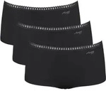 Sloggi Damen Pantys, 3er Pack - GO Crush Short C3P, Unterhose, Stretch-Baumwolle