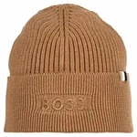 BOSS Herren M&uuml;tze mit Wolle - Magico Hat, Beanie, Rippstrick, One Size, Cotton-Mix