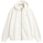 GANT Damen Sweatjacke - SHIELD ZIP HOODIE, Kapuzen-Jacke, Logo, Baumwoll-Mix Ecru / S