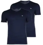 EMPORIO ARMANI Herren T-Shirts, 2er Pack - CORE LOGOBAND, V-Neck, Regular Fit,