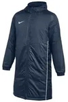 NIKE Herren Wintermantel - Park 26, Winterjacke, Kapuze, Logo, einfarbig Dunkelblau