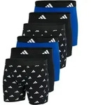 adidas Herren Boxershorts, 6er Pack - Boxer Briefs, Active Flex Cotton, Logo