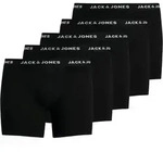 JACK&JONES Herren Boxer Shorts, 5er Pack - JACHUEY TRUNKS PLUS, Baumwoll-Stretch