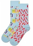 Happy Socks Unisex Socken, 2er Pack - Geschenkbox, Farbmix Sardines / 36-40