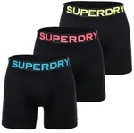 Superdry Herren Boxershorts, 3er Pack - Boxer Triple Pack, Logobund, Cotton...