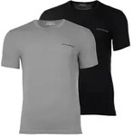 EMPORIO ARMANI Herren T-Shirts, 2er Pack - CORE LOGOBAND, Rundhals, Regular Fit,