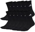 adidas Unisex Socken, 12er Pack - Cushioned Crew Socks, Logo, gepolstert, einfarbig