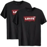 Levi's Herren T-Shirt 2er Pack - "Graphic Set-In Neck", Rundhals, Baumwolle...
