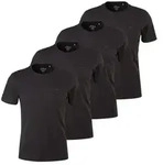 s.Oliver Herren T-Shirt, 4er Pack - Basic, Rundhals, Baumwolle, einfarbig...