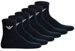 EMPORIO ARMANI Herren Quartersocken, 6er Pack - SPORTY SPONGE, Ankle Socks, One...