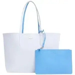 LACOSTE Damen Wendetasche mit Pochete - ANNA Shopping Bag, 35x30x14cm (BxHxT),