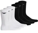 EMPORIO ARMANI Herren Socken, 6er Pack - SPORTY SPONGE, Short Socks, One Size