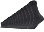 Camano Unisex Socken 18er Pack - Comfort Socks, einfarbig Grau / 39-42