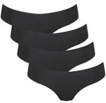 Sloggi Damen String, 4er Pack - Zero Microfibre 2.0 Hipstring, Mikrofaser,...