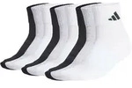 adidas Unisex Quarter Socken, 9er Pack - Cushioned Sportswear Ankle Socks, Logo,