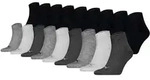 PUMA Unisex Quarter Socken, 18er Pack - Quarter Plain ECOM 18P, Logo, einfarbig