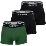 LACOSTE Herren Boxershorts, 3er Pack - Trunks, Casual, Cotton Stretch, Logobund
