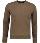 GANT Herren Strickpullover - SUPERFINE LAMBSWOOL C-NECK, Rundhals, Wolle Braun...