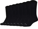 Camano Unisex Socken, 8er Pack - Diabetic Socks, Diabetiker-Socken, einfarbig...