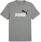 PUMA Herren T-Shirt - ESS 2 Color No. 1 Logo Tee, Rundhals, Kurzarm, uni Grau...