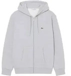 LACOSTE Herren Sweatjacke mit Kapuze - Zipped Fleece Front Hoodie, Regular Fit