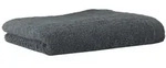 CAW&Ouml; Handtuch - Lifestyle, Walkfrottier, Baumwolle, einfarbig Anthrazit 50x100cm
